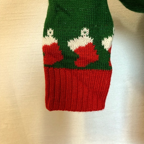 Holiday Hype Christmas Sweater Small Red/Green - Picture 6 of 12